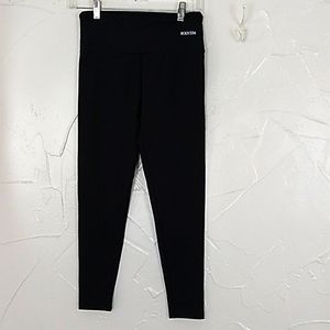 Bodyism‎ Women's Black Stretch Leggings  Size Large